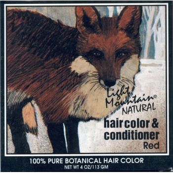 Light Mountain - Natural Hair Color & Conditioner - Red