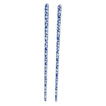 HB HairJewels - Lucy Collection - Daisy Hairsticks - Royal Blue (Set of 2)
