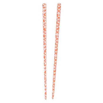 HB HairJewels - Lucy Collection - Daisy Hairsticks - Orange (Set of 2)