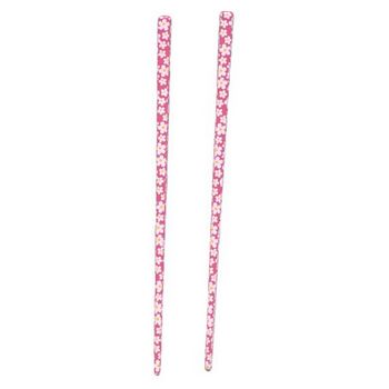 HB HairJewels - Lucy Collection - Daisy Hairsticks - Fuschia (Set of 2)