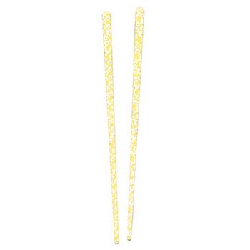HB HairJewels - Lucy Collection - Daisy Hairsticks - Yellow (Set of 2)