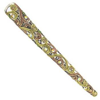 Medusa's Heirlooms - Enamel Swirl Tong - Golden Yellow (1)