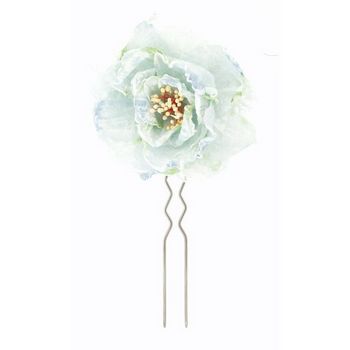Medusa's Heirlooms - Antique Faux Flower Chignon - Blue