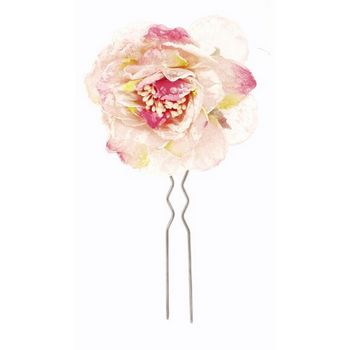 Medusa's Heirlooms - Antique Faux Flower Chignon - Pink