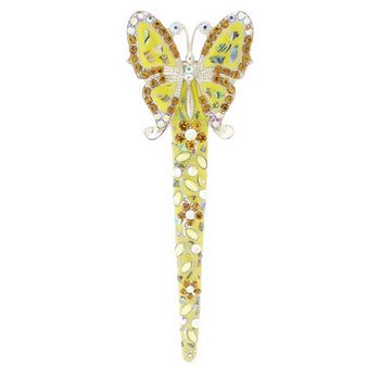 Medusa's Heirlooms - Enamel Fantasy Butterfly Tong - Yellow