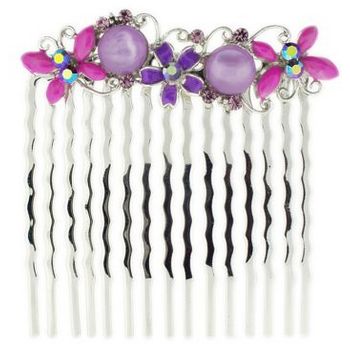 Medusa's Heirlooms - Moonstone Garden Comb - Pink (1)
