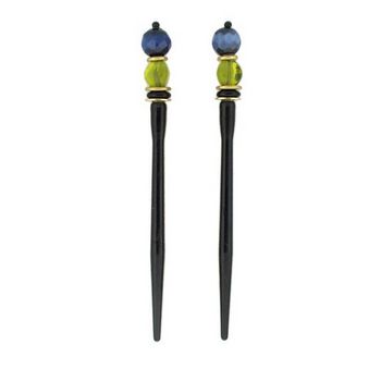 Mei Fa - Hairstyx - Droplet - Short Hairsticks - (Set of 2)