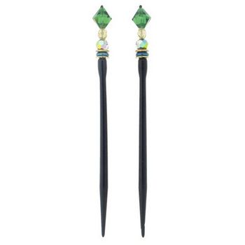 Mei Fa - Hairstyx - Gleam - Long Hairsticks - (Set of 2)