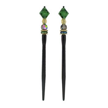 Mei Fa - Hairstyx - Gleam - Short Hairsticks - (Set of 2)