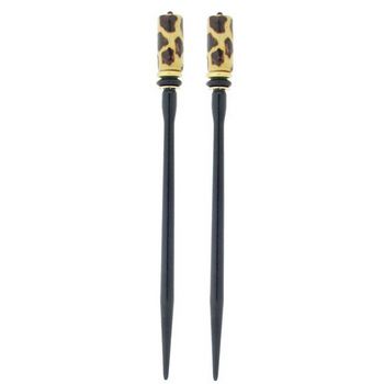 Mei Fa - Hairstyx - Giraffe - Long Hairstick (Set of 2)