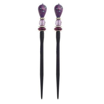 Mei Fa - Hairstyx - Indigo - Short Hairsticks - (Set of 2)