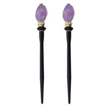 Mei Fa - Hairstyx - Lima - Short Hairsticks - (Set of 2)