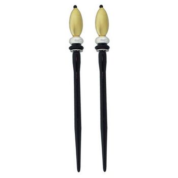 Mei Fa - Hairstyx - Moon  - Short Hairsticks - (Set of 2)
