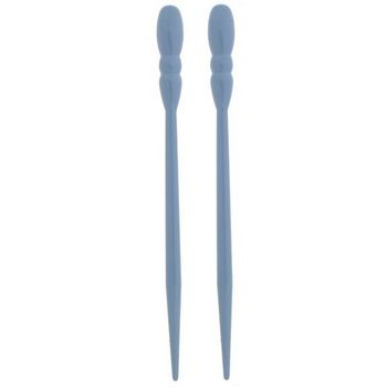 Mei Fa - Hairstyx - Allwood Blue - Long Hairsticks - (Set of 2)