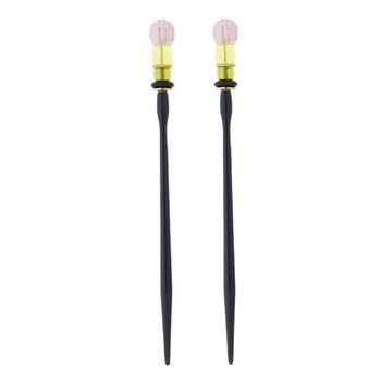 Mei Fa - Hairstyx - Cubic - Long Hairsticks - (Set of 2)