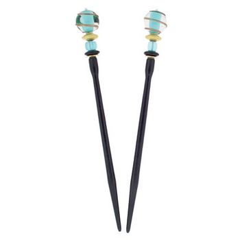 Mei Fa - Hairstyx - Frisbee -Long Hairsticks - (Set of 2)