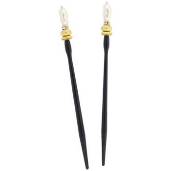 Mei Fa - Hairstyx - Glass Slipper - Long Hairsticks - (Set of 2)