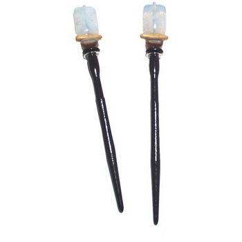 Mei Fa - Hairstyx - Ice Field - Short Hairsticks - (Set of 2)