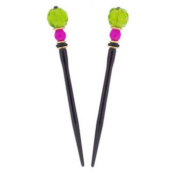 Mei Fa - Hairstyx - Kite - Short Hairsticks - (Set of 2)