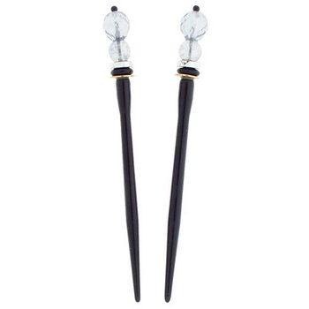 Mei Fa - Hairstyx - Mary - Short Hairsticks - (Set of 2)