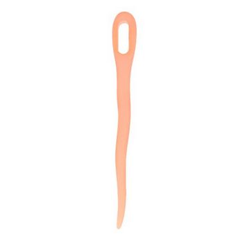 Mei Fa - Hairstyx - Melon - Single Hairstick w/Looped Top - w/Pouch