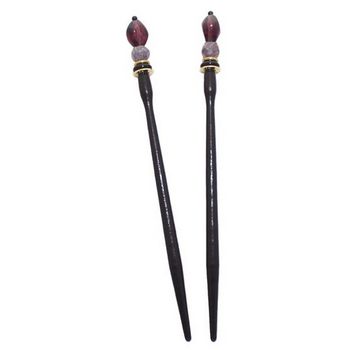 Mei Fa - Hairstyx - Rosehip - Long Hairsticks - (Set of 2)