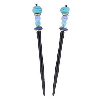 Mei Fa - Hairstyx - Surf - Short Hairsticks - (Set of 2)