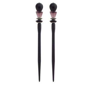 Mei Fa - Hairstyx - Trace - Short Hairsticks - (Set of 2)