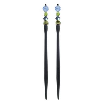 Mei Fa - Hairstyx - Wind - Long Hairsticks - (Set of 2)