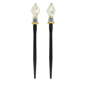 Mei Fa - Hairstyx - Hydrangea - Short Hairsticks - (Set of 2)