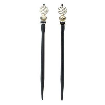 Mei Fa - Hairstyx - Katherine - Long Hairsticks - (Set of 2)