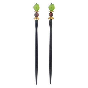 Mei Fa - Hairstyx - Skill - Long Hairsticks - (Set of 2)