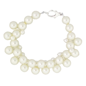 Michele Busch - Pearl Bracelet - Light Cream White (1)