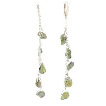 Michelle Roy - Stilletto Earrings - Miyake Pearl - Olive (Set of 2)