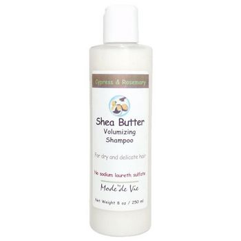 Mode de Vie - Shea Butter Volumizing Shampoo - Cypress & Rosemary - 8 oz