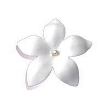 Mona Lisa - Plumeria 2inch Flower - White (1)