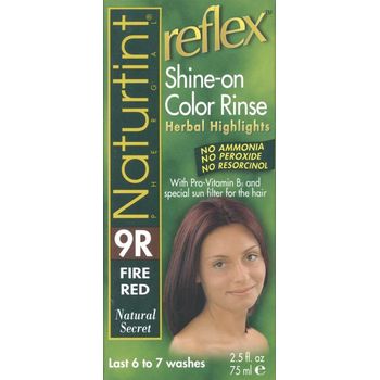 Naturtint - Shine-on Color Rinse - Temporary Highlights - Fire Red - 9R