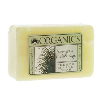 Nature's Gate Organics - Lemongrass & Clary Sage French Milled Soap - 4 oz