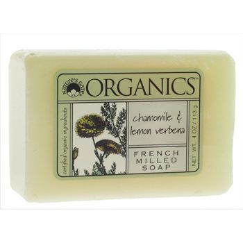 Nature's Gate Organics - Chamomile & Lemon Verbena French Milled Soap - 4 oz