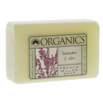 Nature's Gate Organics - Lavender & Aloe French Milled Soap - 4 oz