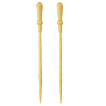 Mei Fa - Hairstyx - Allwood Nude - Long Hairsticks - (Set of 2)
