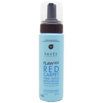 Paves Professional - FLAWless Red Carpet Firm Hold Repairing Styling Mousse For Dry Damaged Hair - 7 fl oz