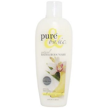 Pure & Basic - Bath & Body Wash - Wild Banana & Vanilla - 12 oz