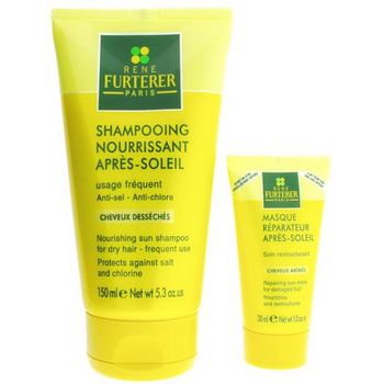 Rene Furterer - Nourishing Sun Shampoo - 5.3 oz (150ml) + Free 1.0 oz After Sun Repair Mask