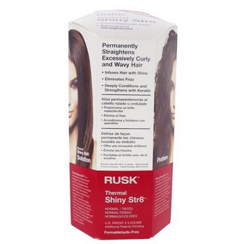 Rusk - Thermal Str8 - For Normal / Tinted Hair