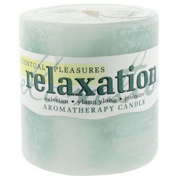 Crystal Candles - Scentual Pleasures 3inch Aromatherapy Candle - Relaxation
