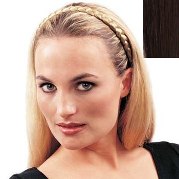 Jon Renau - easihair - Serenity Braided Headband (Color: Hot Fudge 1B)