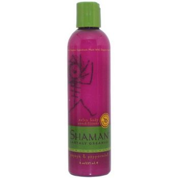 Shaman Earthly Organics - Extra Body Shampoo Papaya & Peppermint - 12 oz