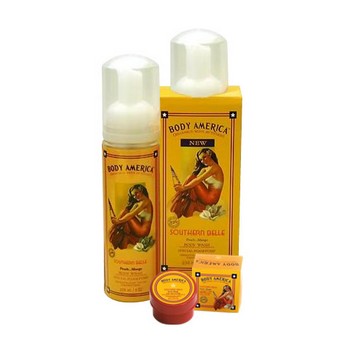 HairBoutique Beauty Bargains - Body America - Southern Belle Peach Mango Pamper Pack
