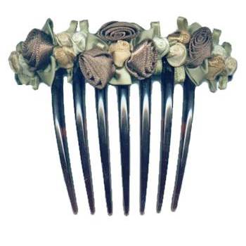 Evita Peroni - Sybilla Comb (1) Espresso & Bistre - Carnival Collection